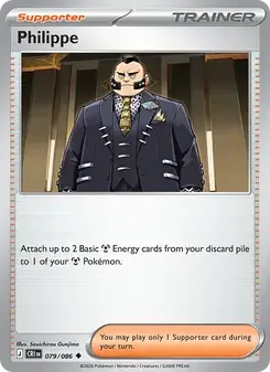 Philippe 079/86 Chaos Rising Pokémon card