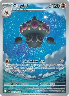Claydol 092/86 Chaos Rising Pokémon card