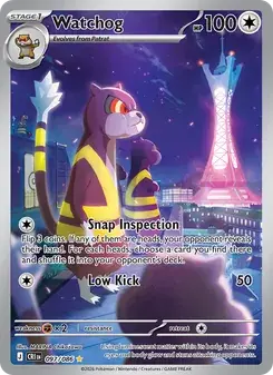 Watchog 097/86 Chaos Rising Pokémon card