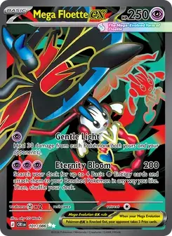 Mega Floette ex 101/86 Chaos Rising Pokémon card