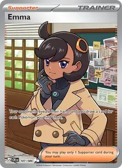 Emma 107/86 Chaos Rising Pokémon card