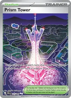 Prism Tower 111/86 Chaos Rising Pokémon card