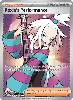 Roxie's Performance 112/86 Chaos Rising Pokémon card