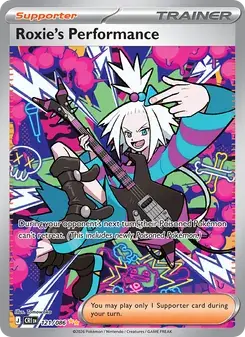 Roxie's Performance 121/86 Chaos Rising Pokémon card