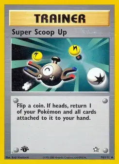 Super Scoop Up 98/111 Neo Genesis Pokémon card