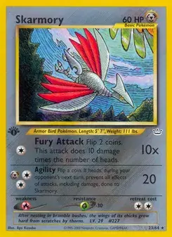 Skarmory 23/64 Neo Revelation Pokémon card