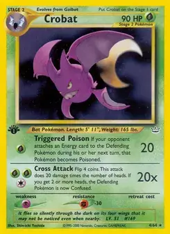 Crobat 4/64 Neo Revelation Pokémon card