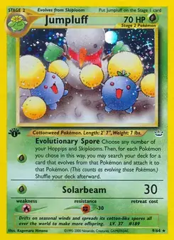 Jumpluff 9/64 Neo Revelation Pokémon card