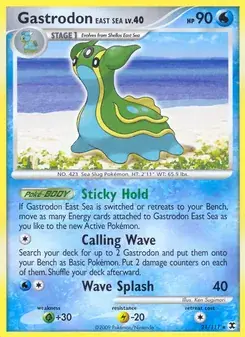 Gastrodon East Sea 21/111 Rising Rivals Pokémon card