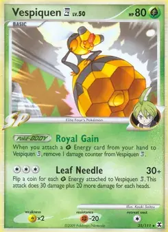 Vespiquen E4 35/111 Rising Rivals Pokémon card