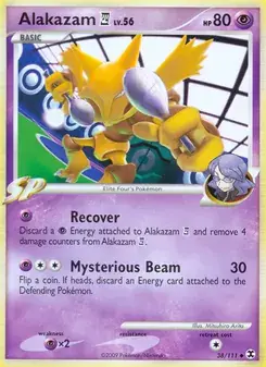 Alakazam E4 38/111 Rising Rivals Pokémon card