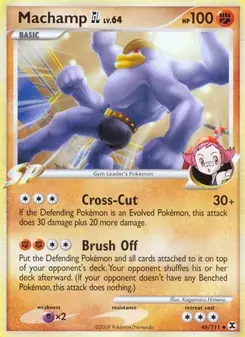 Machamp GL 46/111 Rising Rivals Pokémon card