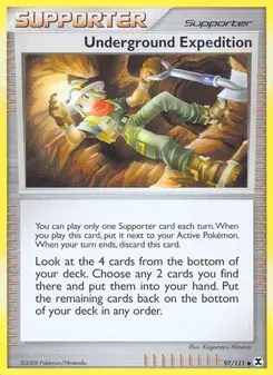 Underground Expedition 97/111 Rising Rivals Pokémon card