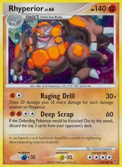 Rhyperior 10/147 Supreme Victors Pokémon card