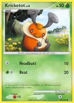 Kricketot 109/147 Supreme Victors Pokémon card