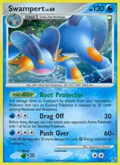 Swampert 12/147 Supreme Victors Pokémon card