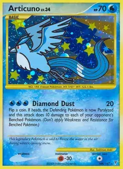 Articuno 148/147 Supreme Victors Pokémon card