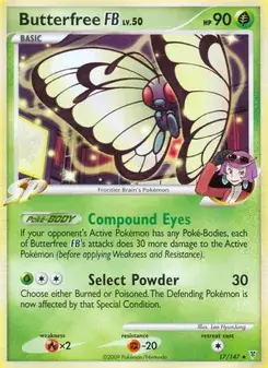 Butterfree FB 17/147 Supreme Victors Pokémon card