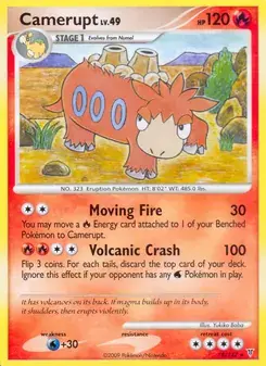 Camerupt 18/147 Supreme Victors Pokémon card