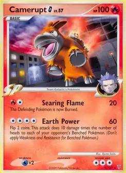 Camerupt G 19/147 Supreme Victors Pokémon card