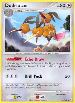 Dodrio 25/147 Supreme Victors Pokémon card