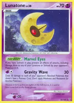Lunatone 32/147 Supreme Victors Pokémon card