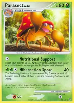Parasect 38/147 Supreme Victors Pokémon card