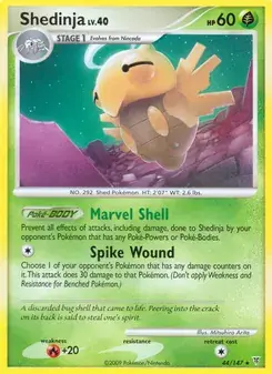 Shedinja 44/147 Supreme Victors Pokémon card