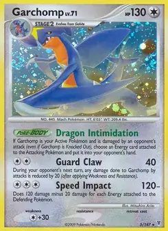 Garchomp 5/147 Supreme Victors Pokémon card