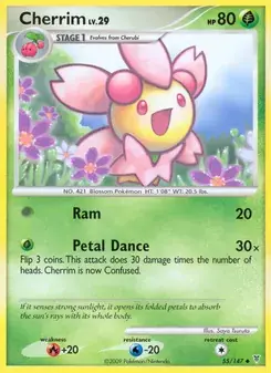 Cherrim 55/147 Supreme Victors Pokémon card