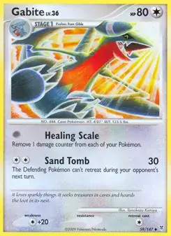 Gabite 59/147 Supreme Victors Pokémon card