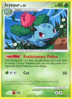 Ivysaur 62/147 Supreme Victors Pokémon card