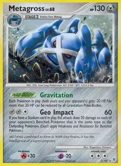 Metagross 7/147 Supreme Victors Pokémon card