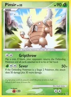 Pinsir 75/147 Supreme Victors Pokémon card