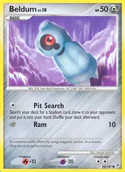 Beldum 90/147 Supreme Victors Pokémon card