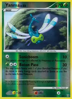 Yanma SH9 Supreme Victors Pokémon card