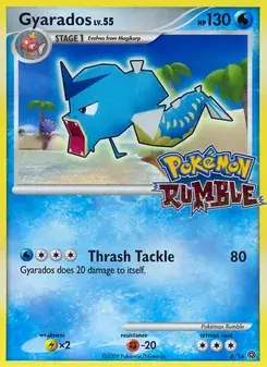 Gyarados 6/16 Pokémon Rumble Pokémon card