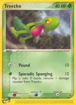 Treecko 16/40 Nintendo Black Star Promos Pokémon card