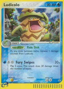 Ludicolo 20/40 Nintendo Black Star Promos Pokémon card