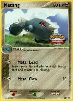 Metang 23/40 Nintendo Black Star Promos Pokémon card