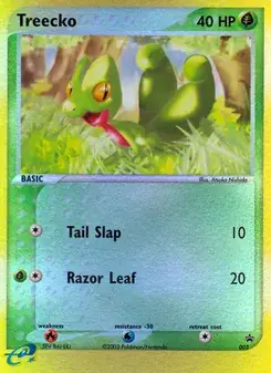 Treecko 3/40 Nintendo Black Star Promos Pokémon card