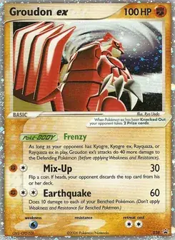 Groudon ex 38/40 Nintendo Black Star Promos Pokémon card