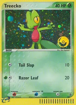 Treecko 7/40 Nintendo Black Star Promos Pokémon card