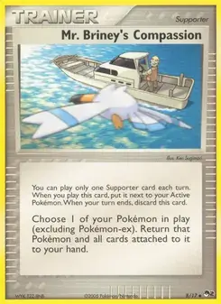 Mr. Briney's Compassion 8/17 POP Series 2 Pokémon card