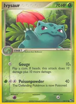 Ivysaur 14/17 POP Series 3 Pokémon card