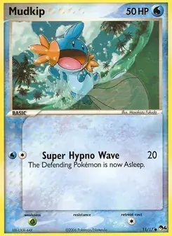Mudkip 11/17 POP Series 4 Pokémon card