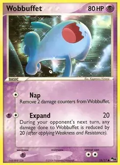 Wobbuffet 16/17 POP Series 4 Pokémon card