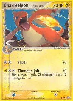 Charmeleon δ 5/17 POP Series 5 Pokémon card