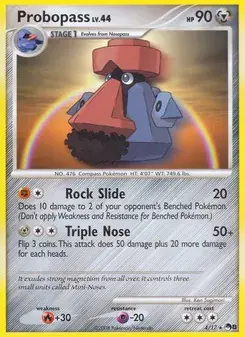 Probopass 4/17 POP Series 8 Pokémon card