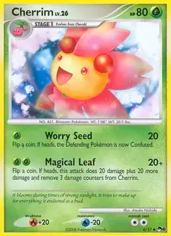 Cherrim 6/17 POP Series 8 Pokémon card